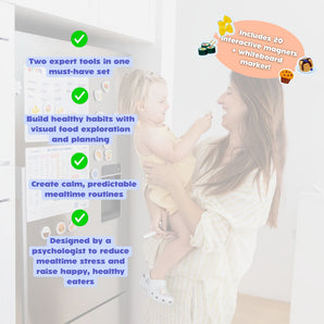 Erstes 100-Lebensmittel-Tracker-Set &amp; wöchentlicher Mahlzeitenplaner