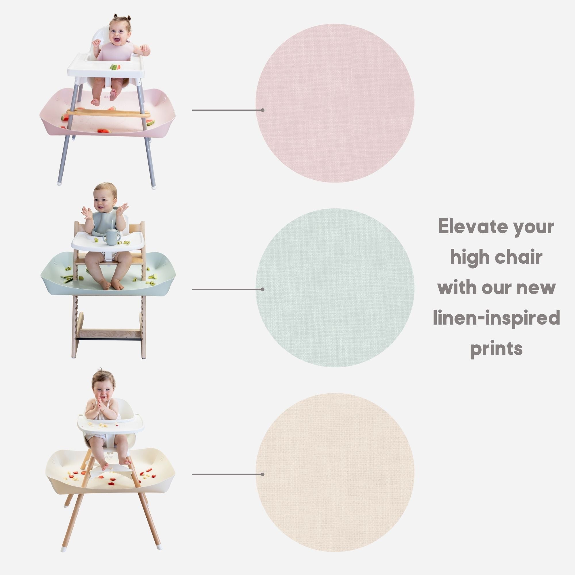Das Catchy Essentials Set (Kompatibel mit dem Stokke Tripp Trapp Hochstuhl)